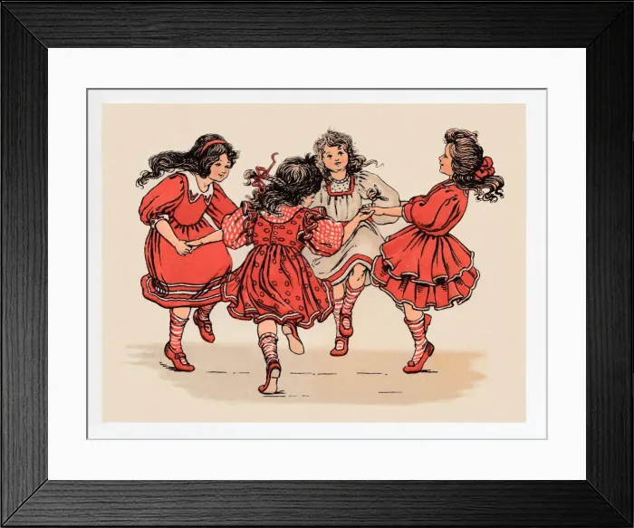 Framed Print : Ring-a-Ring-a-Roses Framed Print : Ring-a-Ring-a-Roses