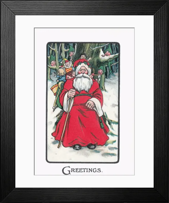 Framed Print : Santa Claus Framed Print : Santa Claus