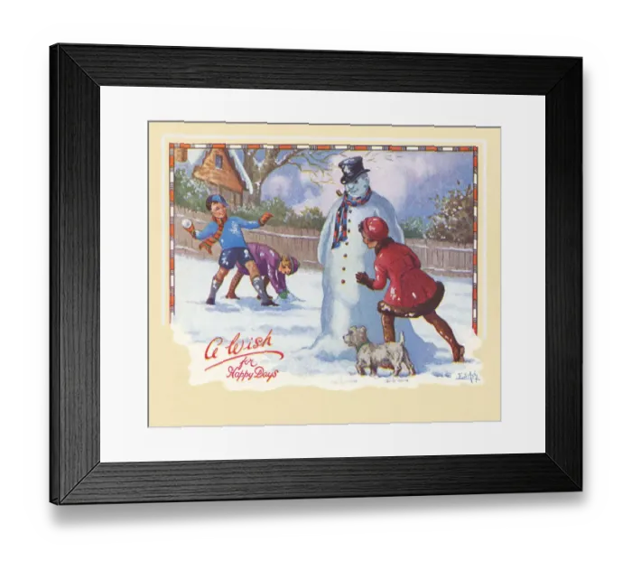 Framed Print : Snowballing Framed Print : Snowballing