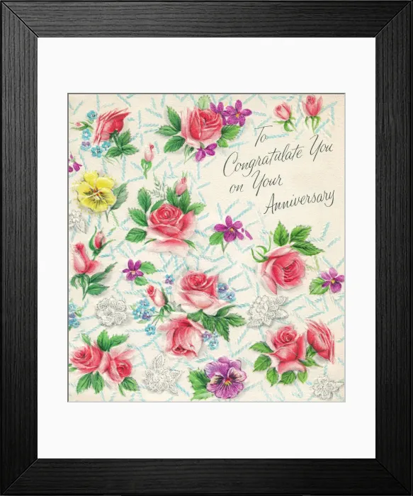 Framed Print : Roses. A floral montage design of roses, violets, tulips and forget-me-nots Framed Print : Roses. A floral montage design of roses, violets, tulips and forget-me-nots