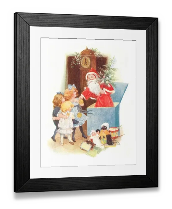 Framed Print : Santa Claus Framed Print : Santa Claus