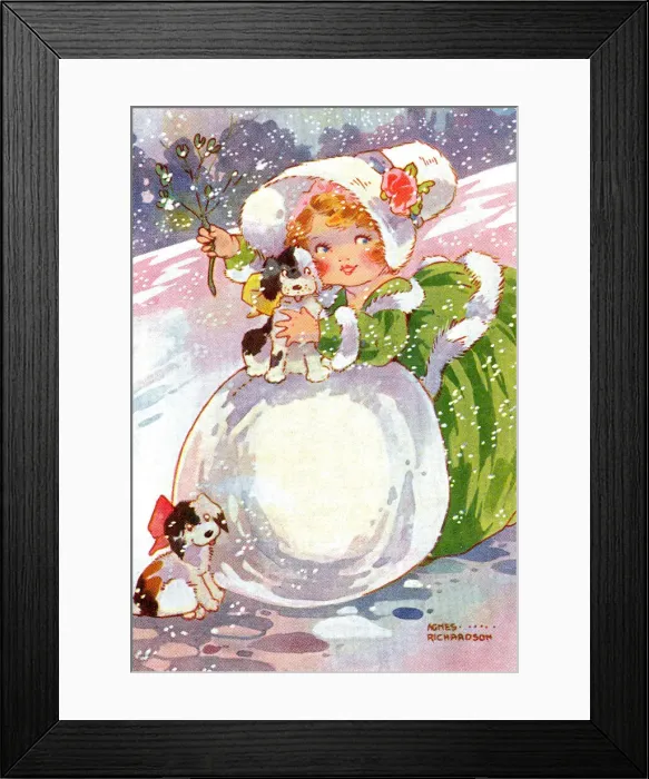 Framed Print : Christmas Scene Framed Print : Christmas Scene