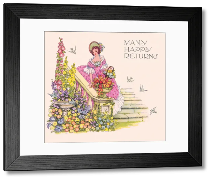 Framed Print : Regency Christmas Scene Framed Print : Regency Christmas Scene