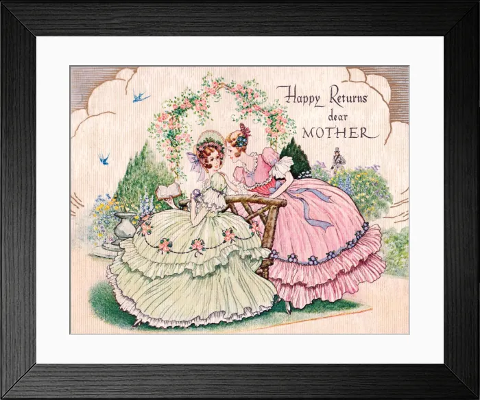 Framed Print : Regency Christmas Scene Framed Print : Regency Christmas Scene