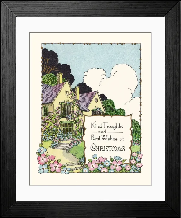 Framed Print : Fantasy Garden Scene Framed Print : Fantasy Garden Scene