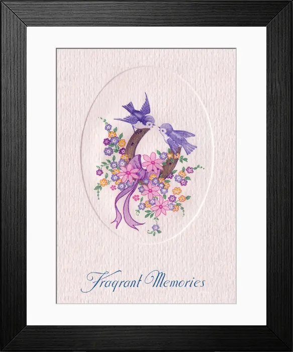 Framed Print : Fantasy Scene With Birds Framed Print : Fantasy Scene With Birds