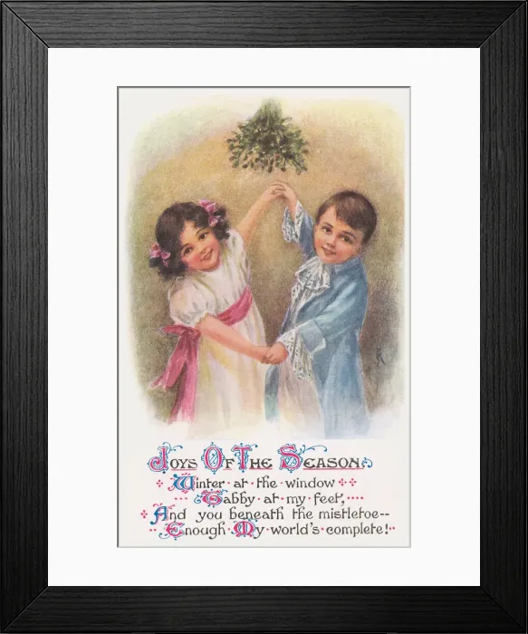 Framed Print : Dancing Under Mistletoe Framed Print : Dancing Under Mistletoe