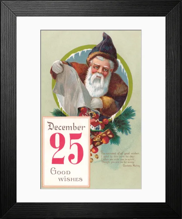Framed Print : Santa Claus Framed Print : Santa Claus