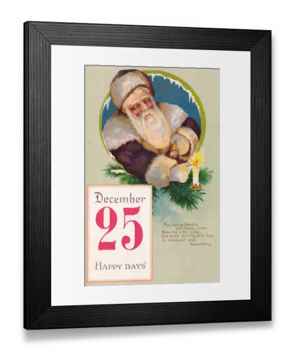 Framed Print : Santa Claus Framed Print : Santa Claus