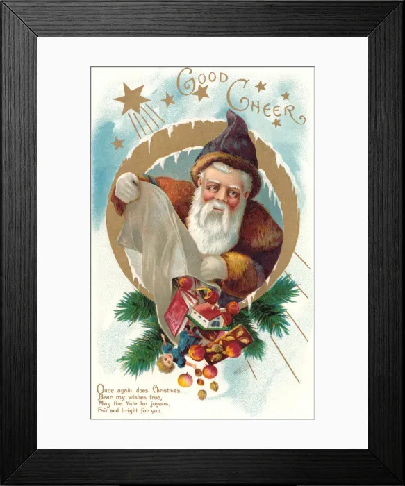 Framed Print : Santa Claus Framed Print : Santa Claus