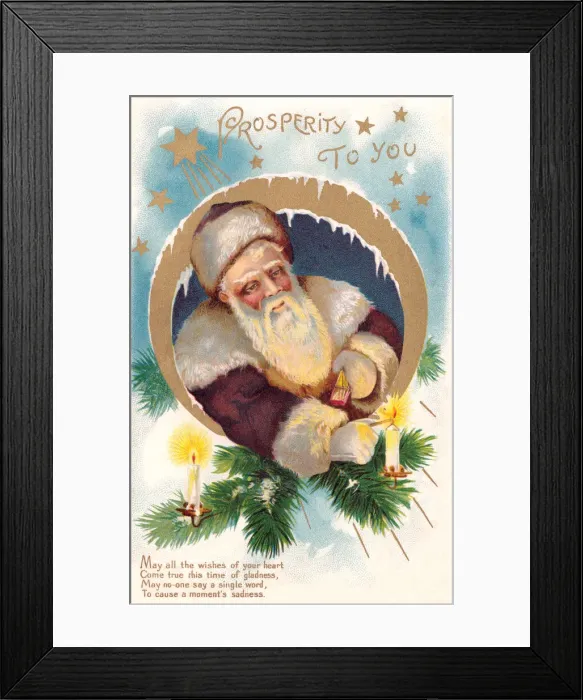 Framed Print : Santa Claus Framed Print : Santa Claus