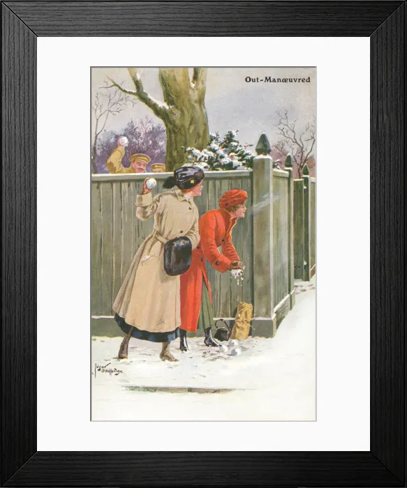 Framed Print : Snowballing Framed Print : Snowballing
