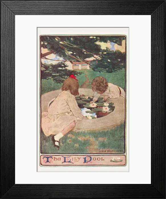 Framed Print : Child in a Garden Framed Print : Child in a Garden