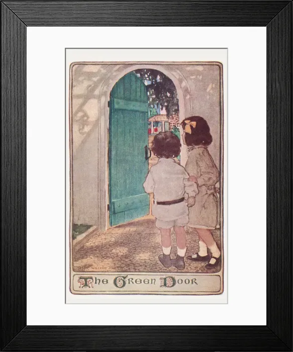 Framed Print : Child in a Garden Framed Print : Child in a Garden