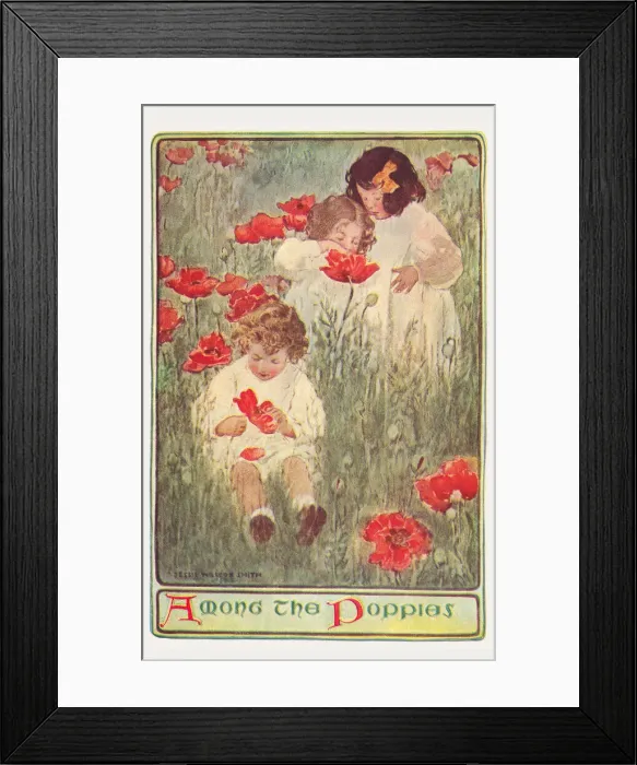 Framed Print : Child in a Garden Framed Print : Child in a Garden
