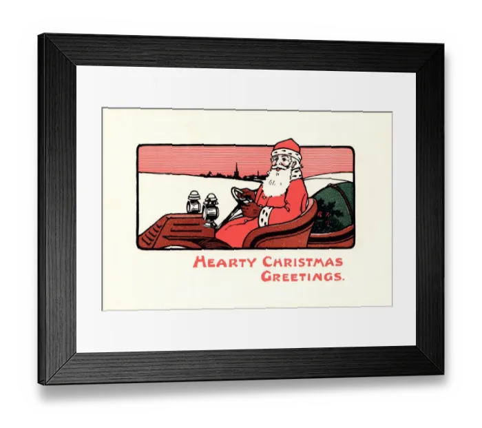 Framed Print : Santa Claus Framed Print : Santa Claus