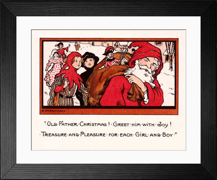 Framed Print : Santa Claus Framed Print : Santa Claus