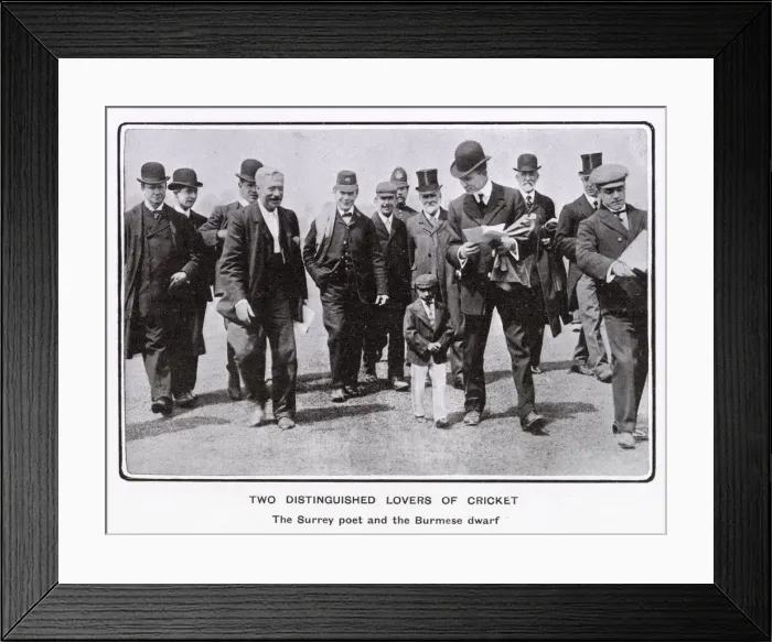 Framed Print : Albert Craig, the so-called Surrey Poet, a well-known character who would recite poetry Framed Print : Albert Craig, the so-called Surrey Poet, a well-known character who would recite poetry