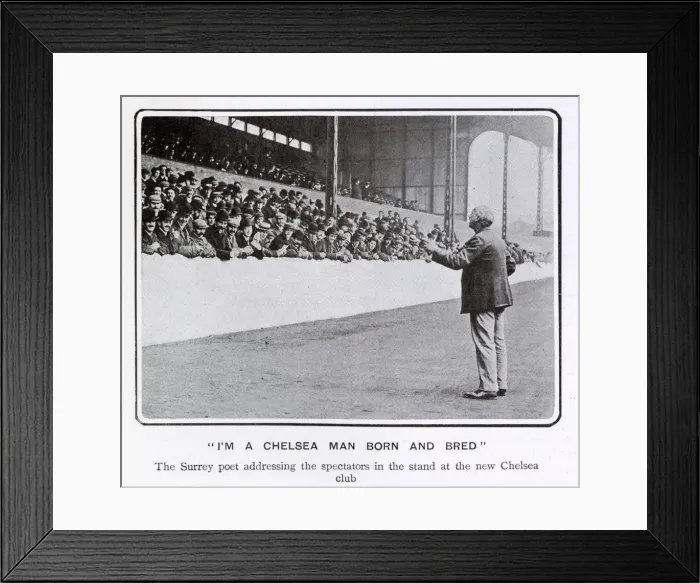 Framed Print : Albert Craig, the so-called Surrey Poet (1859-1909) a popular character who composed Framed Print : Albert Craig, the so-called Surrey Poet (1859-1909) a popular character who composed