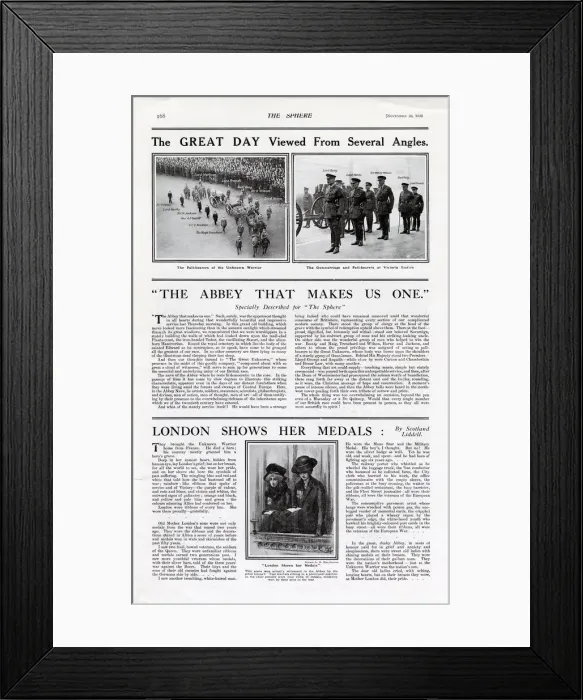 Framed Print : The Sphere Unknown Warrior Issue Framed Print : The Sphere Unknown Warrior Issue