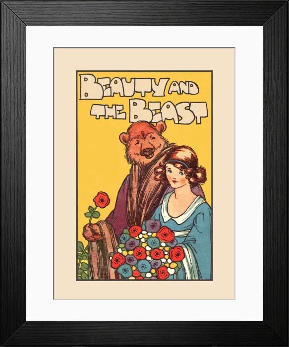 Framed Print : Beauty and the Beast Framed Print : Beauty and the Beast