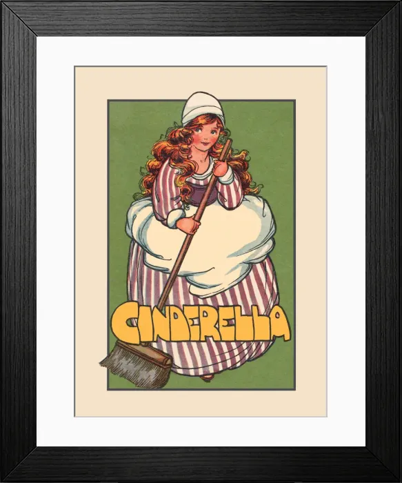 Framed Print : Cinderella Framed Print : Cinderella