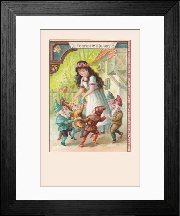 Framed Print : Schneewittchen Framed Print : Schneewittchen