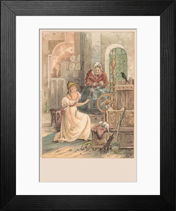 Framed Print : Dornroschen Framed Print : Dornroschen