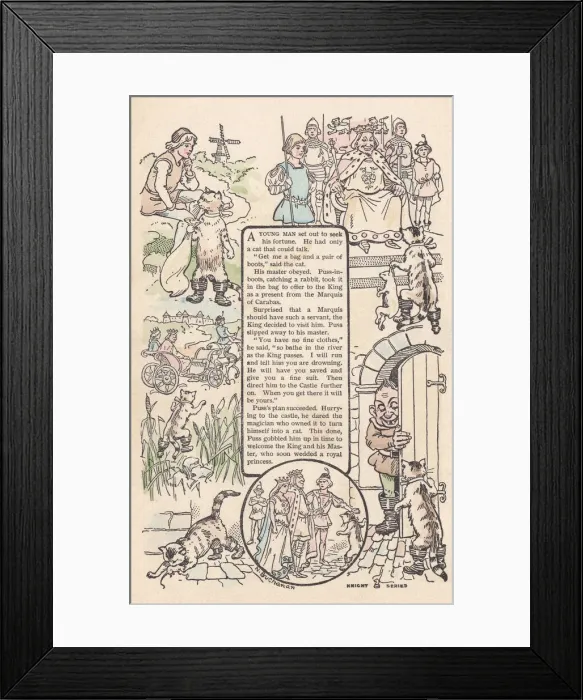 Framed Print : Puss in Boots Framed Print : Puss in Boots