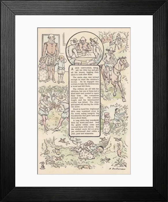 Framed Print : Babes in the Wood Framed Print : Babes in the Wood