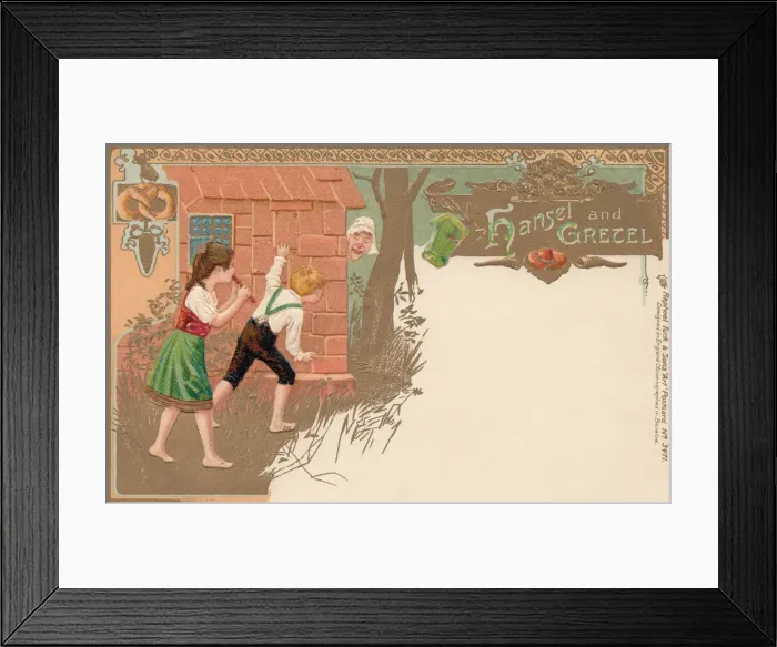 Framed Print : Hansel and Gretel Framed Print : Hansel and Gretel