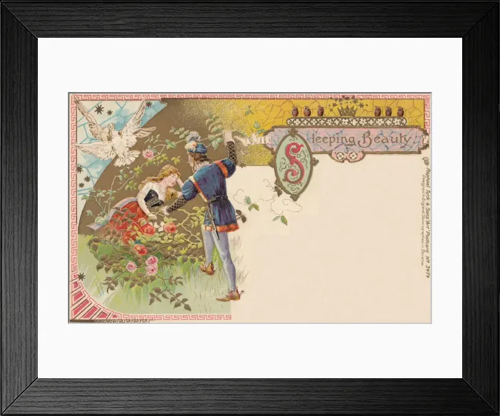 Framed Print : The Sleeping Beauty Framed Print : The Sleeping Beauty