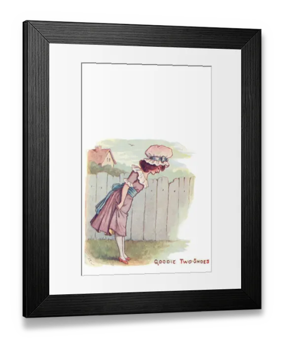 Framed Print : Goodie Two Shoes Framed Print : Goodie Two Shoes