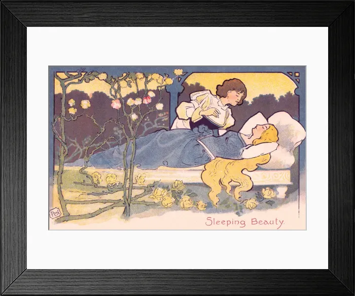 Framed Print : The Sleeping Beauty Framed Print : The Sleeping Beauty
