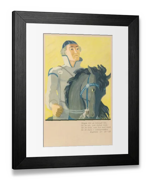 Framed Print : Kalevala. The Kalevala is a 19th-century work of epic poetry compiled by Elias Lonnrot Framed Print : Kalevala. The Kalevala is a 19th-century work of epic poetry compiled by Elias Lonnrot