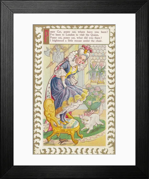 Framed Print : Pussy Cat Pussy Cat Framed Print : Pussy Cat Pussy Cat