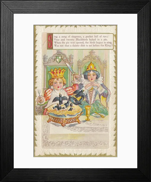 Framed Print : Sing a Song of Sicpence Framed Print : Sing a Song of Sicpence