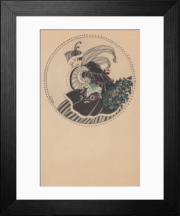 Framed Print : Fashionable Lady Framed Print : Fashionable Lady