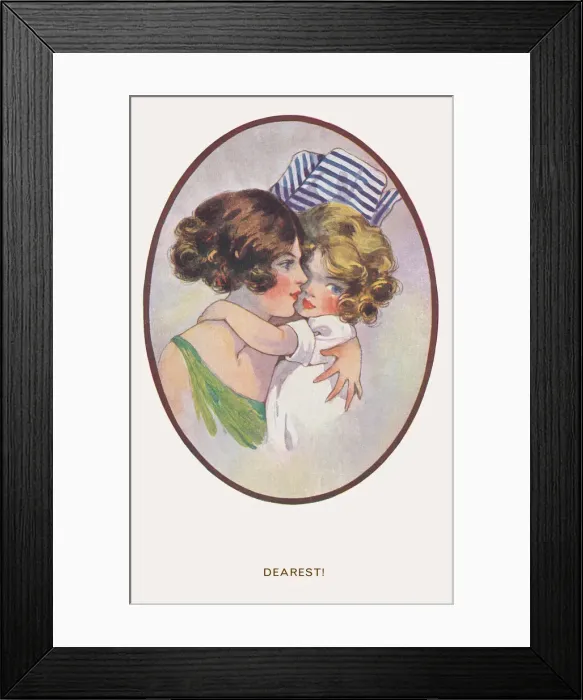Framed Print : Mother and Child Framed Print : Mother and Child