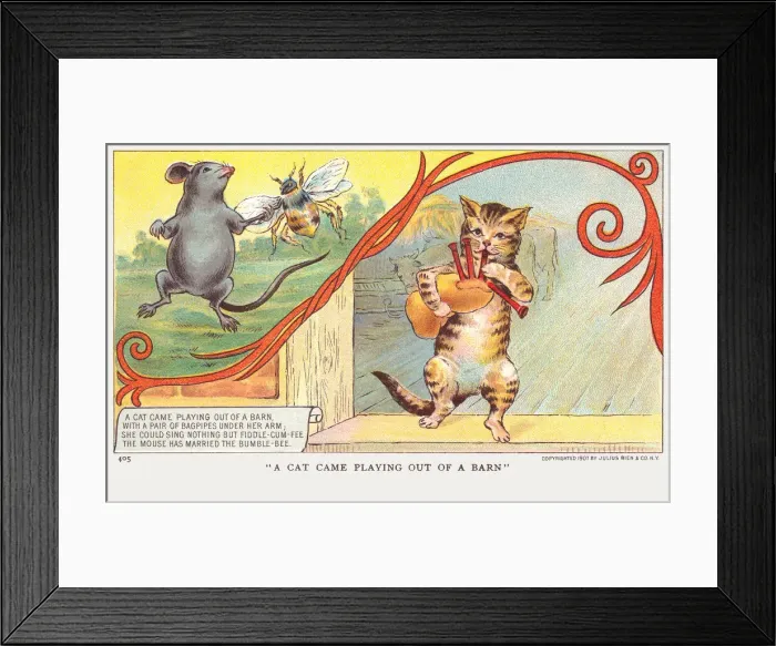 Framed Print : Nursery Rhyme Framed Print : Nursery Rhyme