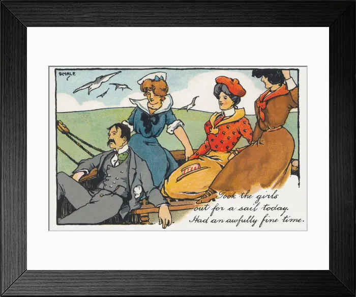 Framed Print : Four in a Boat Framed Print : Four in a Boat