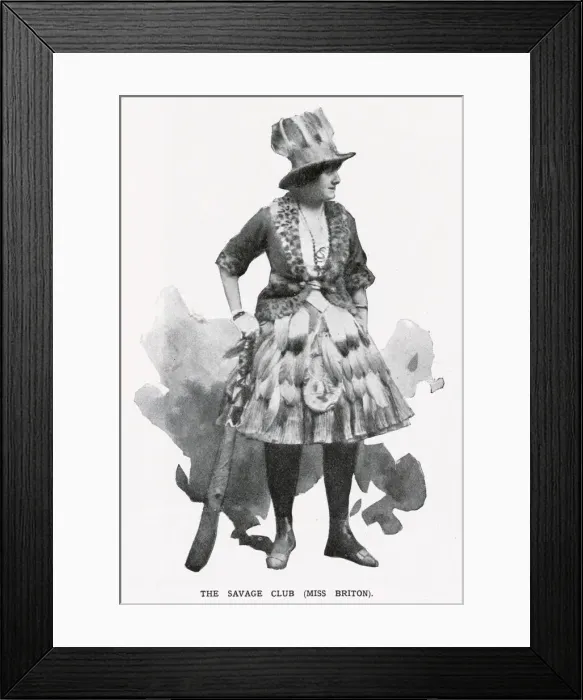 Framed Print : A cast member of the Albert de Courville revue, Shell Out at the Comedy Theatre Framed Print : A cast member of the Albert de Courville revue, Shell Out at the Comedy Theatre