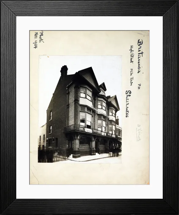Framed Print : Photograph of Britannia PH, Sheerness, Kent Framed Print : Photograph of Britannia PH, Sheerness, Kent