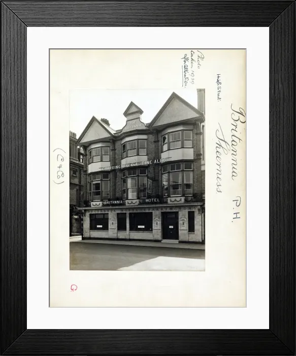 Framed Print : Photograph of Britannia PH, Sheerness, Kent Framed Print : Photograph of Britannia PH, Sheerness, Kent