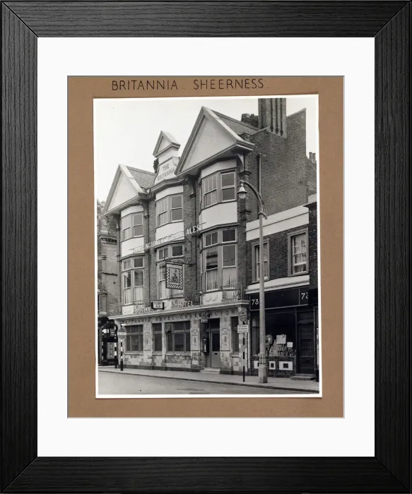 Framed Print : Photograph of Britannia PH, Sheerness, Kent Framed Print : Photograph of Britannia PH, Sheerness, Kent