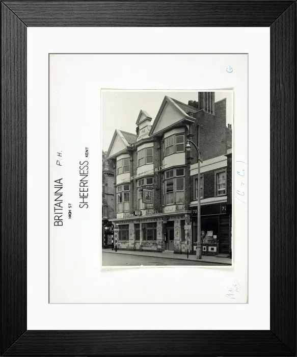 Framed Print : Photograph of Britannia PH, Sheerness, Kent Framed Print : Photograph of Britannia PH, Sheerness, Kent