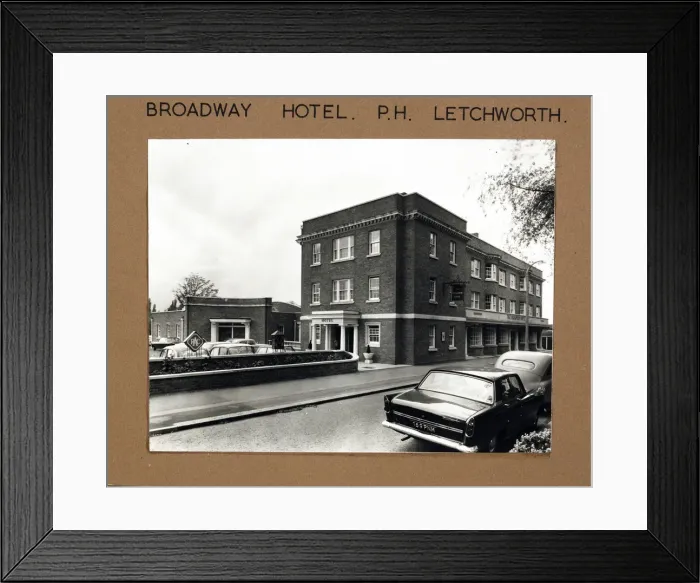 Framed Print : Photograph of Broadway Hotel, Letchworth, Hertfordshire