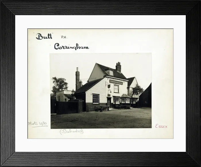 Framed Print : Photograph of Bull PH, Corringham, Essex Framed Print : Photograph of Bull PH, Corringham, Essex
