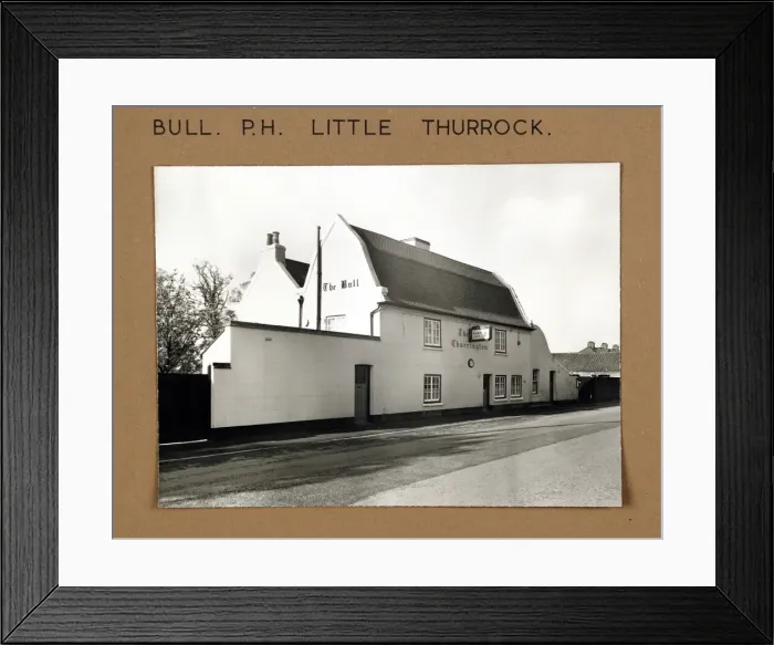 Framed Print : Photograph of Bull PH, Little Thurrock, Essex Framed Print : Photograph of Bull PH, Little Thurrock, Essex