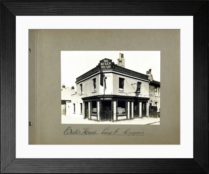 Framed Print : Photograph of Bulls Head PH, Croydon, Surrey Framed Print : Photograph of Bulls Head PH, Croydon, Surrey